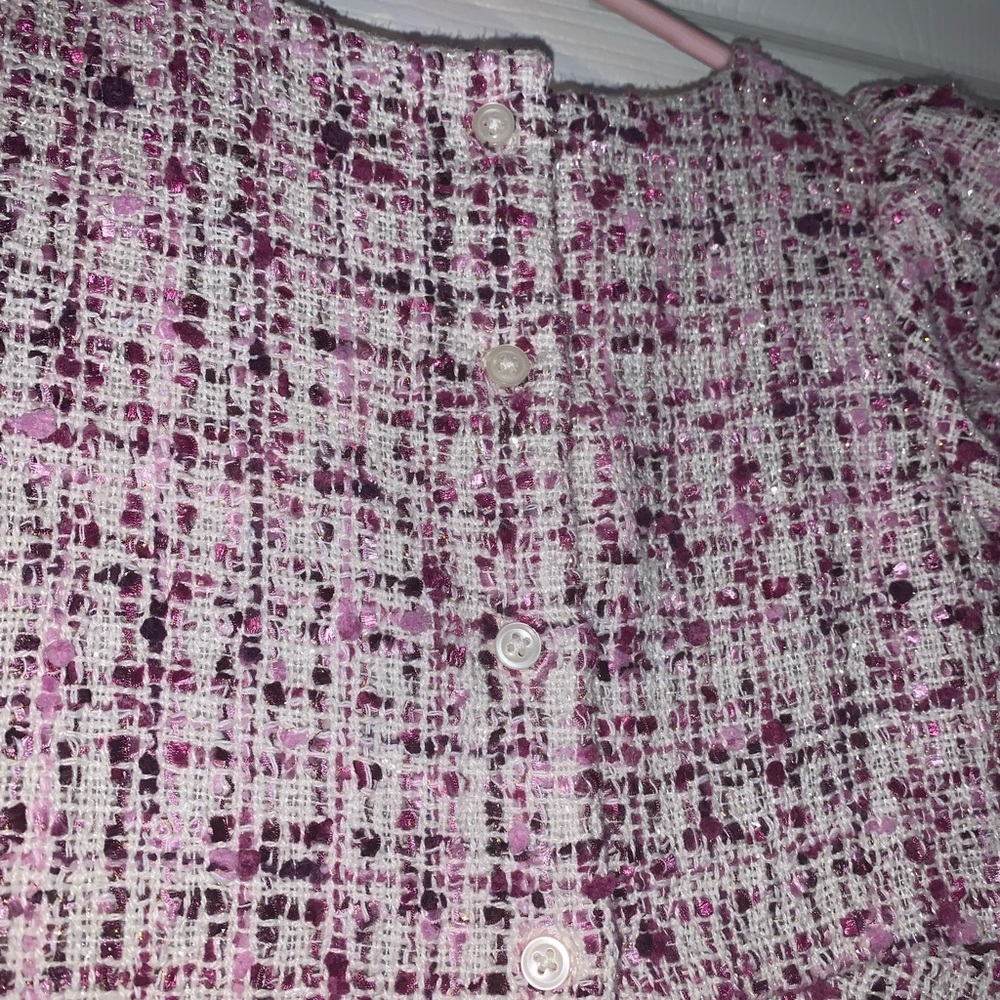 Janie and Jack Purple/Pink Shimmer Dress - Picture 10 of 12